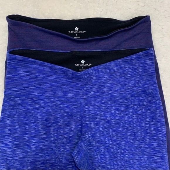 Tuff Athletics Blue and Purple Leggings - Picture 5 of 6